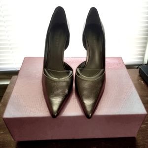 Silver Pewter Nine West Pumps size 7